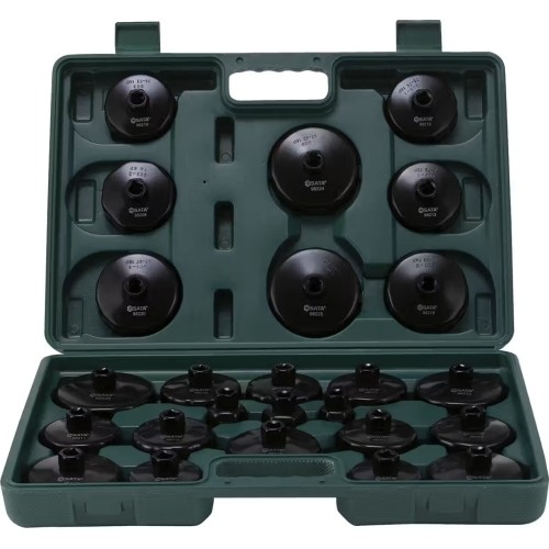 Oil filter cap wrench set 25pcs