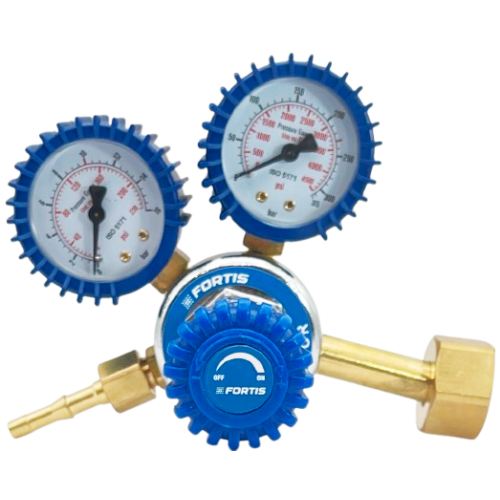 Gas regulator FORTIS® SLIM TLEN/Oxygen 3/4 nut