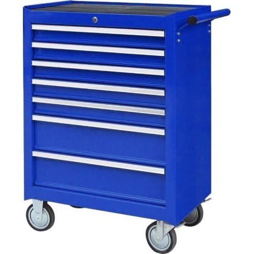 Roller cabinet NTBR4007-X with 5 tool set trays, 330pcs