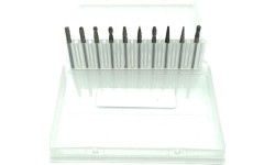 Carbide rotary burrs set Ø3x3mm 10pcs