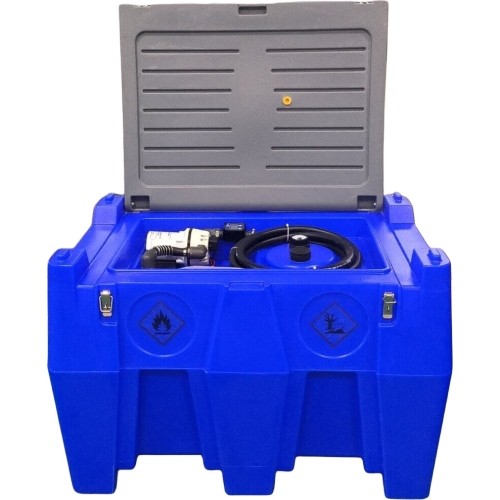 Mobili AdBlue talpykla 440L (plastikinė) su pompa 12V ACAD40 (automatiniu pistoletu ir filtru)