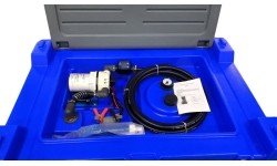 Mobili AdBlue talpykla 440L (plastikinė) su pompa 12V ACAD40 (automatiniu pistoletu ir filtru)