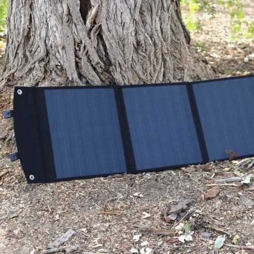 Foldable solar panel 200W with XT60 4in1 port cable