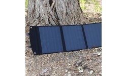 Foldable solar panel 200W with XT60 4in1 port cable