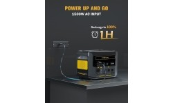 Portable power station 1548Wh