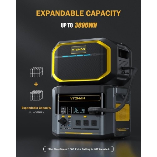 Portable power station 1548Wh