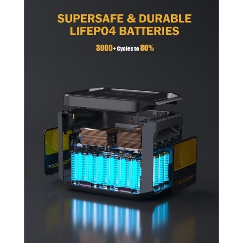 Portable power station 1548Wh