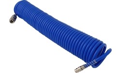 PU hose 5.5x8mm with quick disconnect 10m