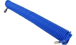 PU hose 5,5x8mm with quick coupling 15m (for pneumatics)