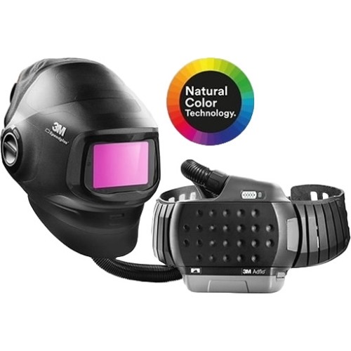 Suvirintojo skydelis 3M Speedglas G5-01 su ADFLO filtravimo sistema - with G5-01 TW filter