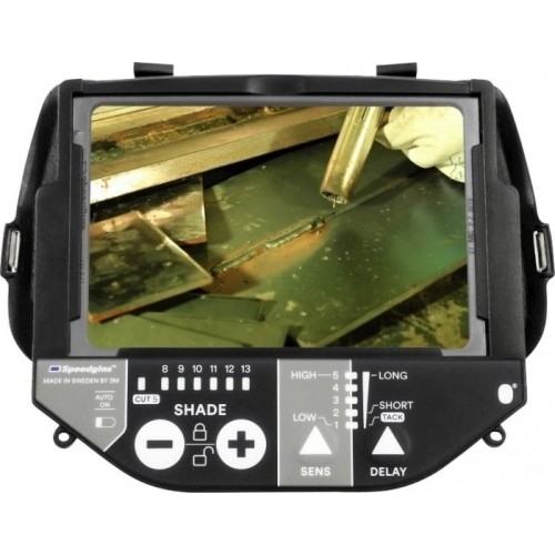 Suvirintojo skydelis 3M Speedglas G5-01 su ADFLO filtravimo sistema - with G5-01 VC filter