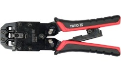 Replės interneto kabelių užspaudimui RJ45/10/11/12