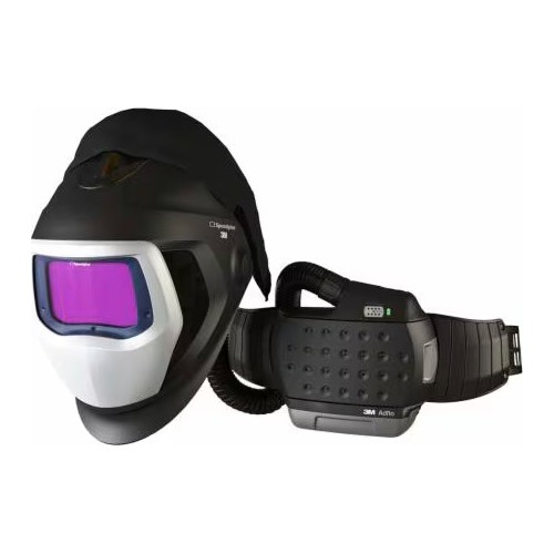 Suvirintojo skydelis 3M Speedglas 9100 su ADFLO filtravimo sistema - X