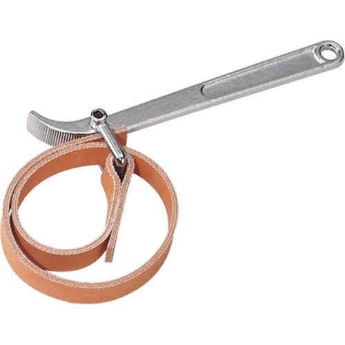 Oil filter wrench - strap type