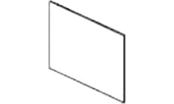 Vidinis stikliukas, skaidrus (skirta: ESAB Savage A50 Lux)