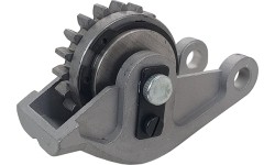 MIG 4R wire feeder pressure roller assembly