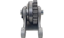 MIG 4R wire feeder pressure roller assembly