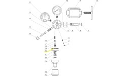 Membrane for Gas regulator - Mouse 20