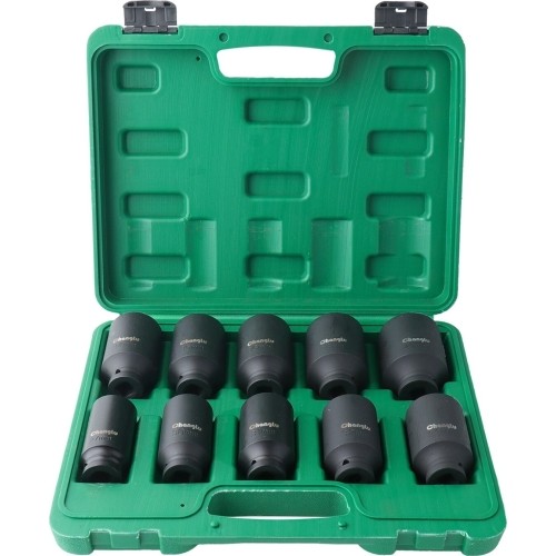 1/2" Prailgintų smūginių galvučių rinkinys (27-41mm) 10vnt.