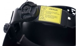 Suvirintojo skydelis, savaime tamsėjantis