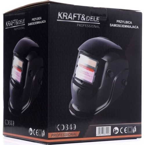 Suvirintojo skydelis, savaime tamsėjantis