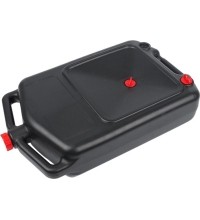 Skysčių surinkimo bakas 15l su kamščiais