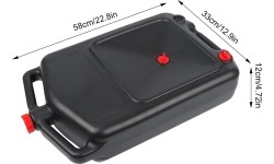 Oil drain pan & recycling container 15l