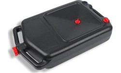 Oil drain pan & recycling container 15l