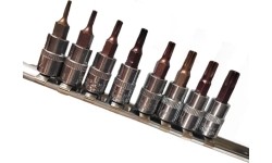 1/4'' TORX bit sockets set 8pcs T-8-T-40