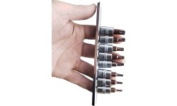 1/4'' TORX bit sockets set 8pcs T-8-T-40