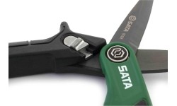 Rubber grip heavy duty scissors 180mm