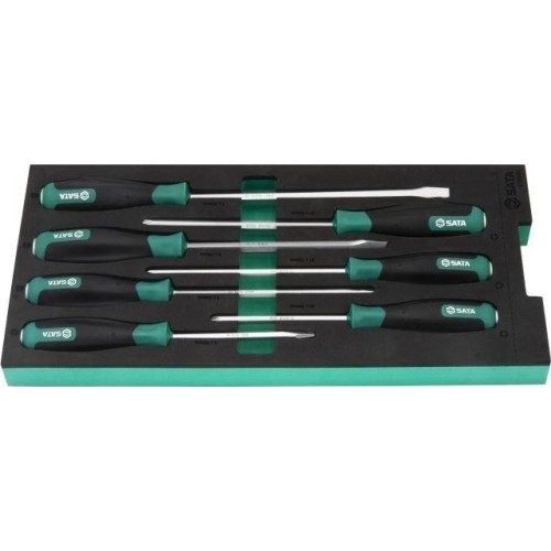 Tray. Screwdriver set 7pcs (pl./PH)