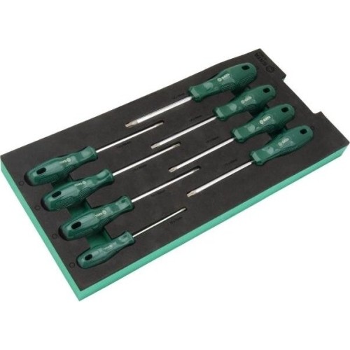 Padėklas. Atsuktuvų TORX rinkinys 8 vnt.