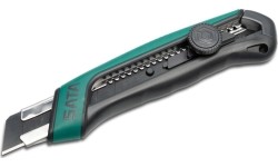 Peilis (gumuotas) su keičiama geležte 25mm