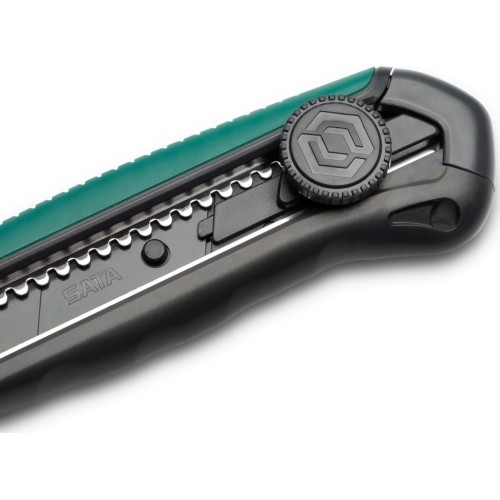 Peilis (gumuotas) su keičiama geležte 25mm