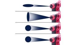 Li-ion Cordless Spray Gun Ø1.8mm, Ø2.6mm 20V LI-ION