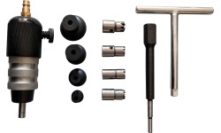 Diesel injector seat cleaner&air valve lapper tools set 12pcs