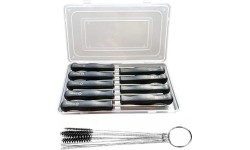 Keys for adjusting carburetors 8 pcs + brushes