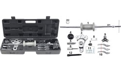 Sliding hammer/puller set 9pcs