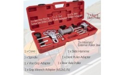 Sliding hammer/puller set 9pcs