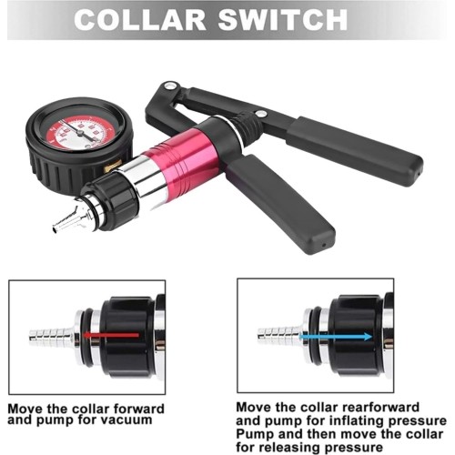 Vakuumo/slėgio matuoklis stabdžių skysčiui