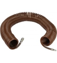 Žarna spiralinė su vožtuvais Ø8x12mm 20m