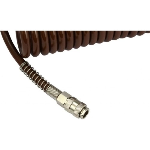 Žarna spiralinė su vožtuvais Ø8x12mm 20m