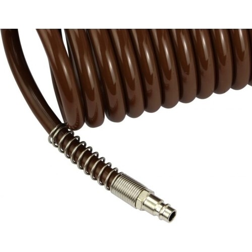 Žarna spiralinė su vožtuvais Ø8x12mm 20m