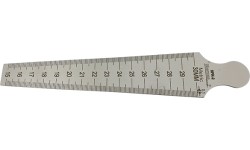 Pleištinės jungties matuoklis SPK-2 suvirinimo siūlėms