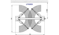 Hidraulinis dviejų kolonų keltuvas su elektromagnetiniu fiksavimu, 6.0t