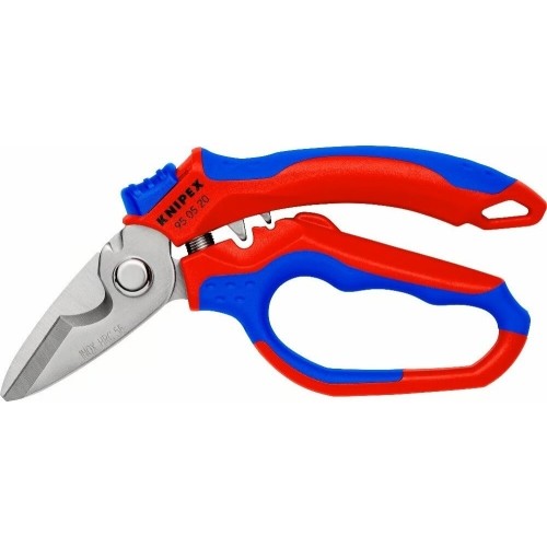 Angled electricians scissors KNIPEX