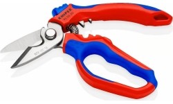Angled electricians scissors KNIPEX