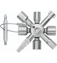 Control cabinet key TwinKey KNIPEX