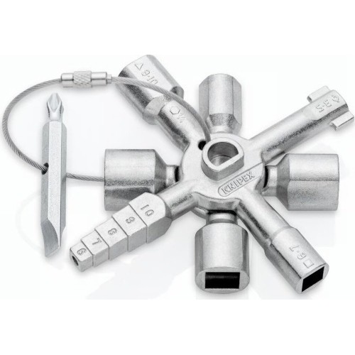 Control cabinet key TwinKey KNIPEX